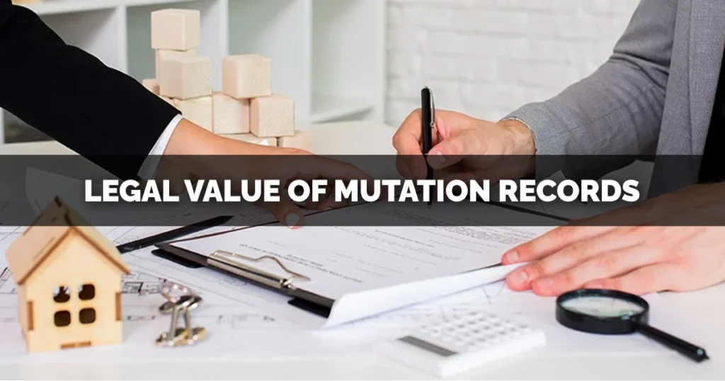 Legal Value of Mutation Records