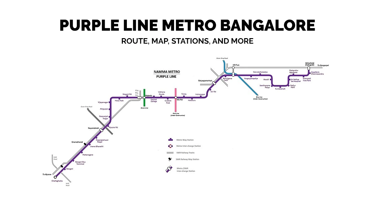 Purple Line Metro Bangalore
