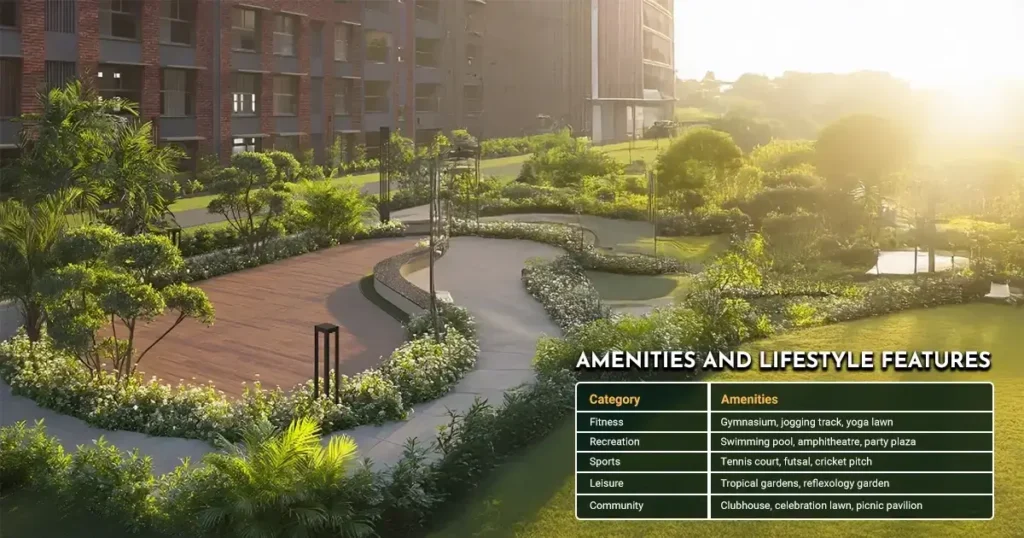 sobha ayana Amenities and Lifestyle Features