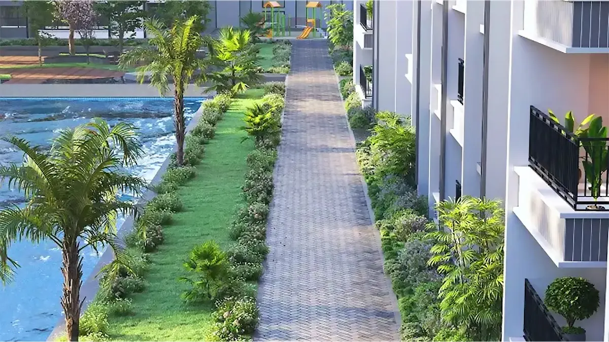 Sobha Madison Heights Pool Area