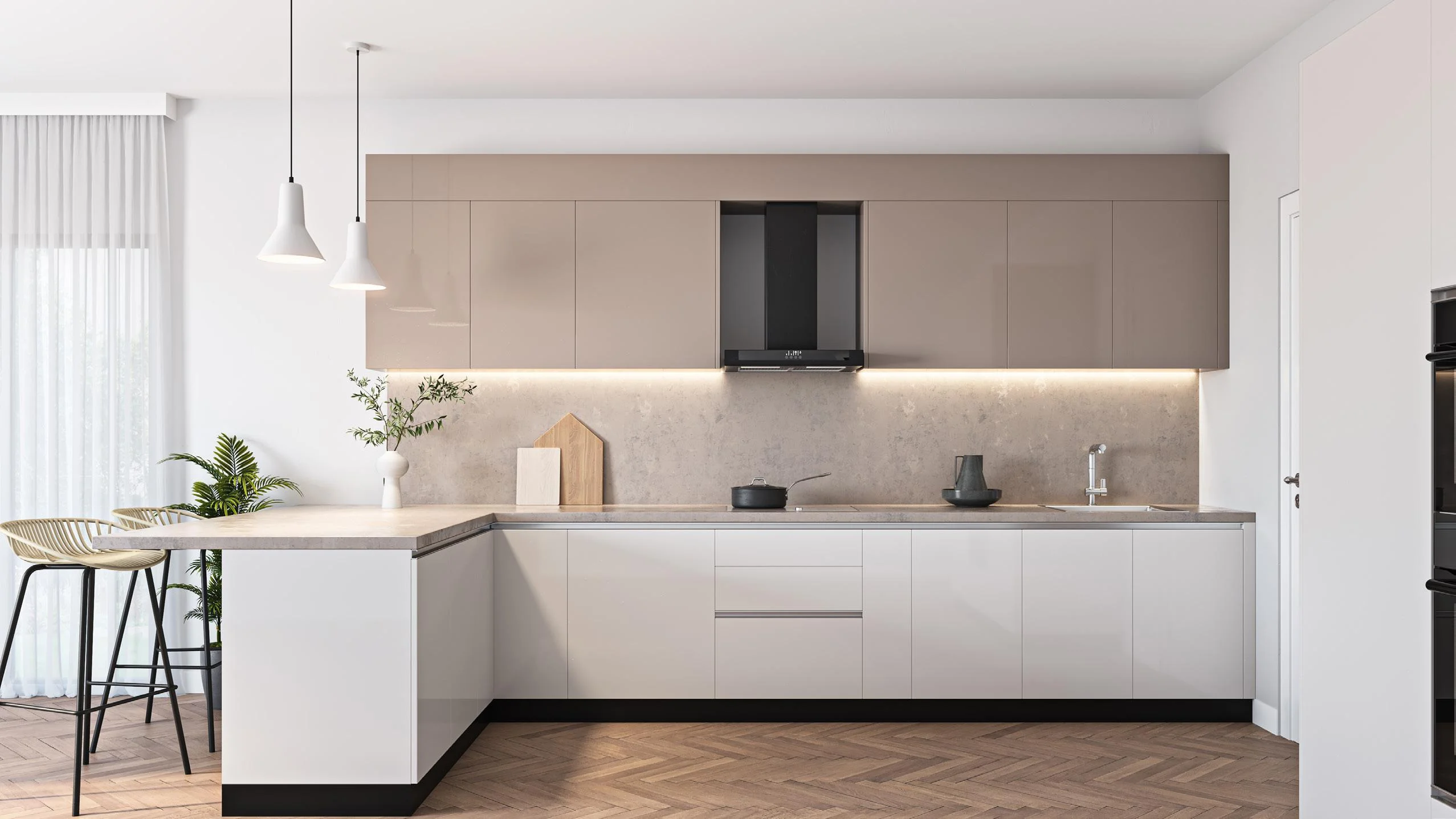 Sobha Infinia Builder Apartment Kitchen